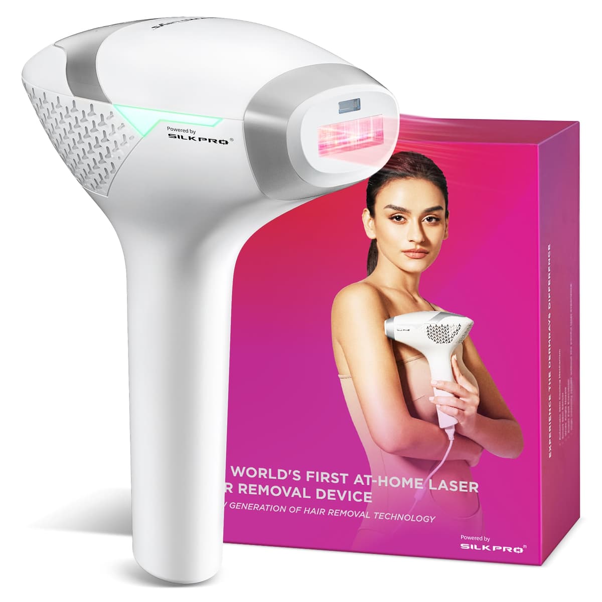 DermRays V8S 810nm Depiladora Láser Diodo para Uso Doméstico, Piel Tono 1-5, Reducción Permanente del Vello LHR-V8S-810