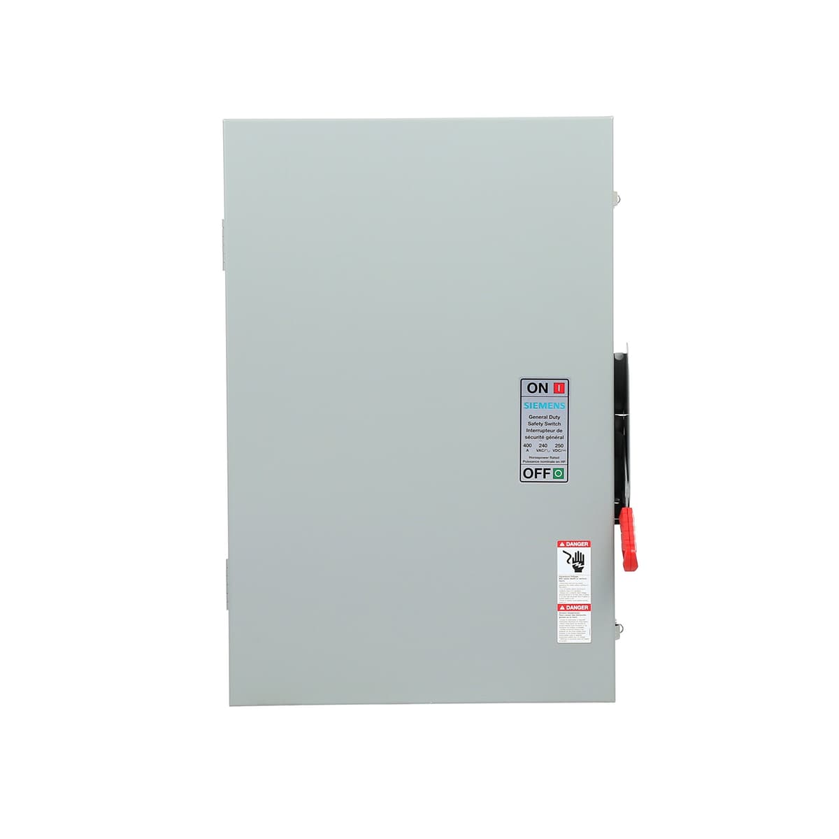 Siemens GNF325A General Duty SAFETY Switch No Fusible 3 Pole 240V 400A Indoor