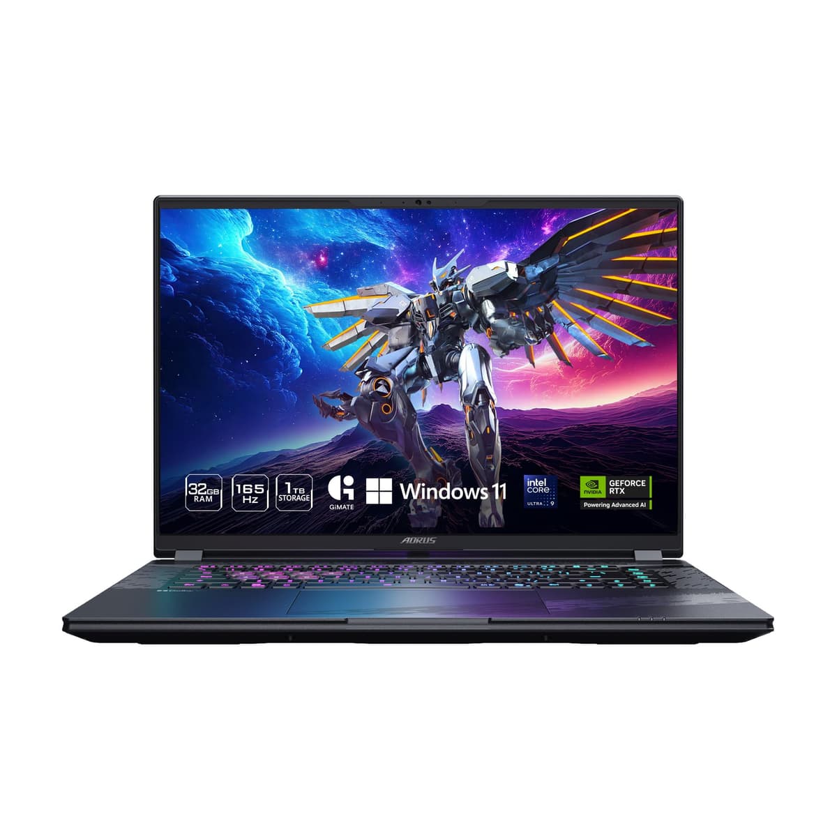GIGABYTE AORUS Elite 16 (Intel Core Ultra 9, RTX 5070, 1TB, 32GB) BWHC3USC64SH