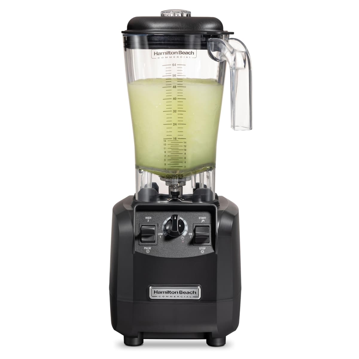 Hamilton Beach Commercial Fury High-Performance Blender HBH550R, 64 oz / 1.8 L, 3 HP, NSF