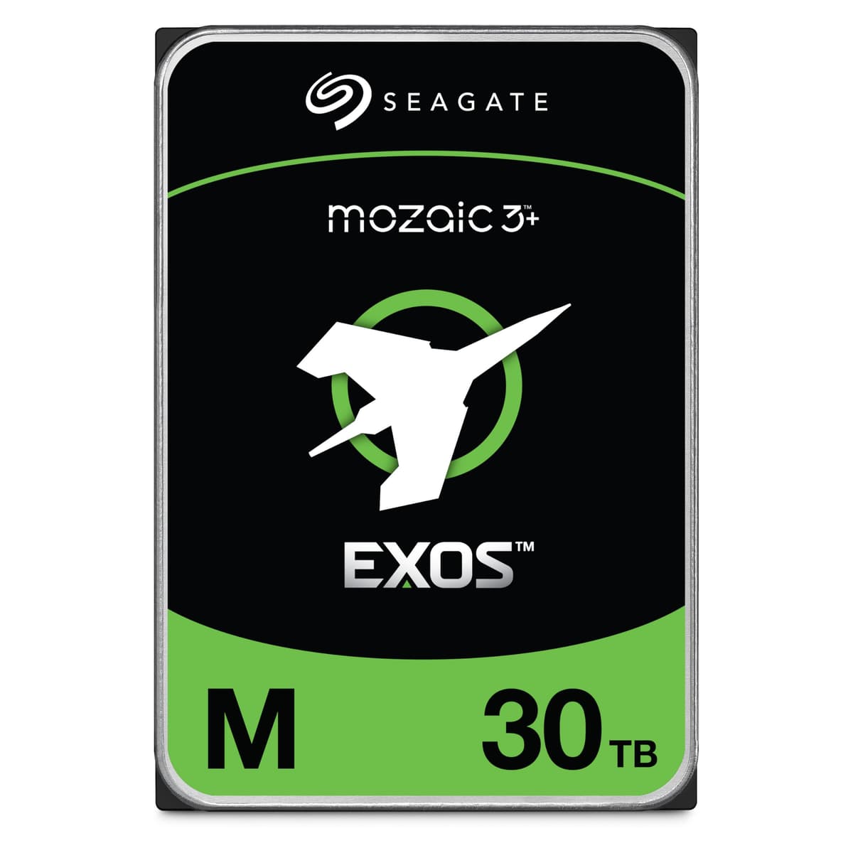 Seagate Exos M Disco Duro Interno Empresarial 30TB HDD - 3.5" SATA 6GB/s 7200RPM 2.5M MTBF (ST30000NM004K)