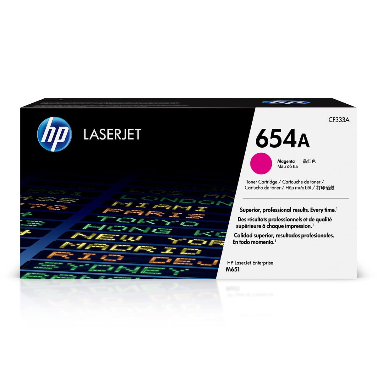 HP 654A Magenta Toner Cartridge | CF333A