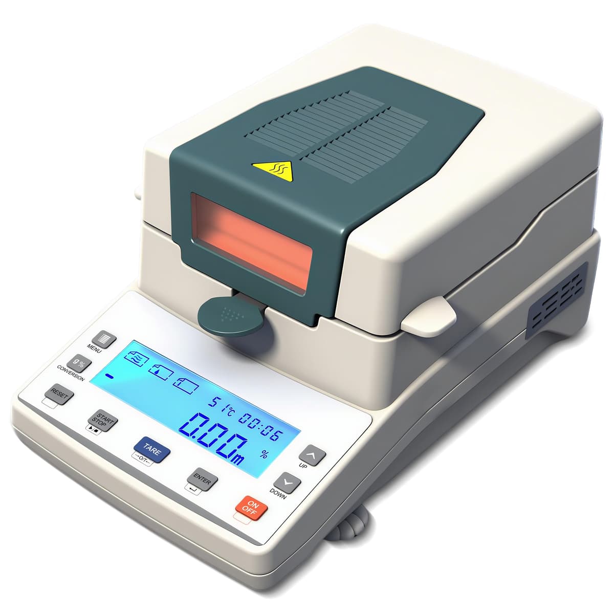 AMTAST Analizador de Humedad Halógeno MB67 - Precisión 1mg