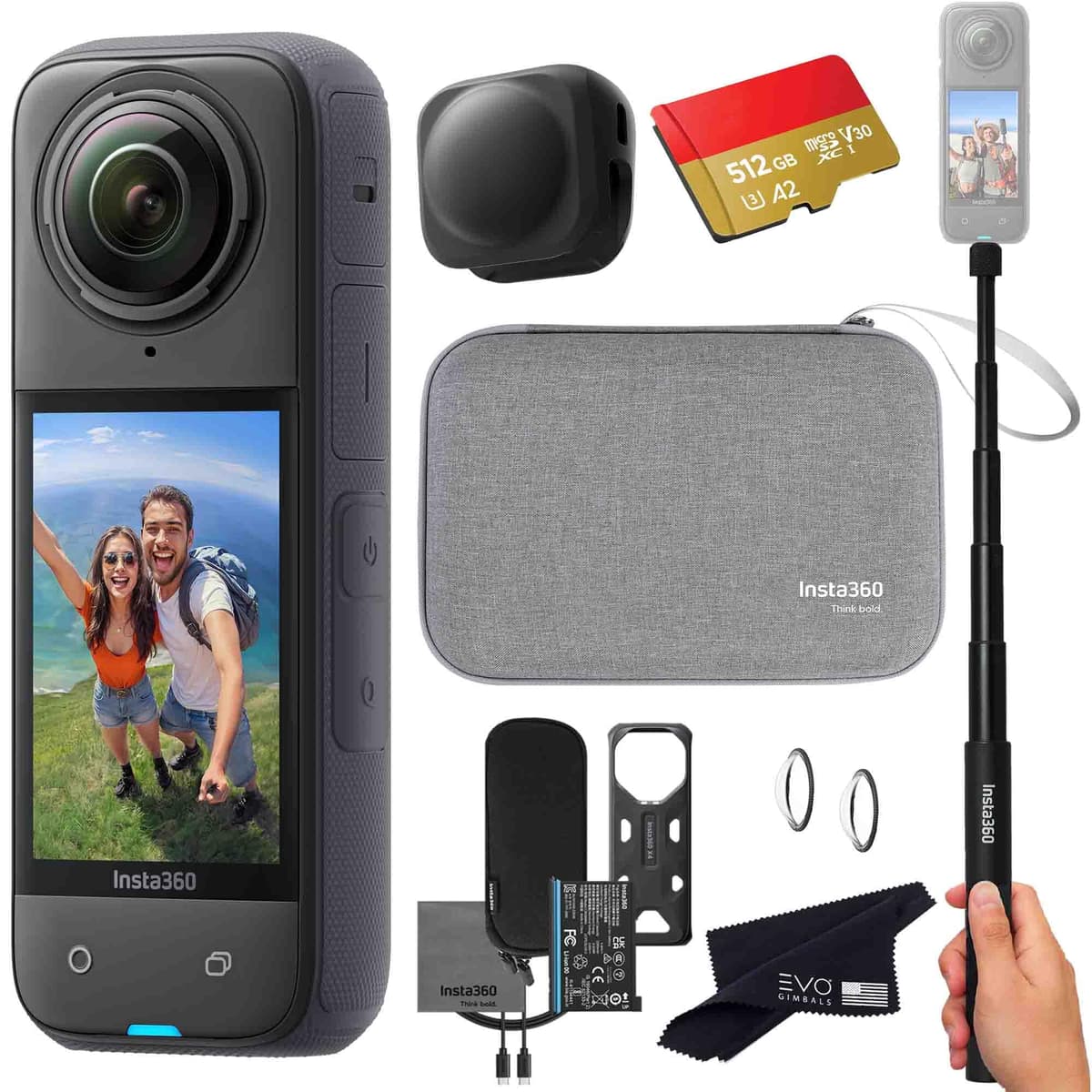 Insta360 X4 Travel Bundle - Cámara 360 8K resistente al agua (512GB) X4_Carry Case_SELFIE_LC_GB-Parent