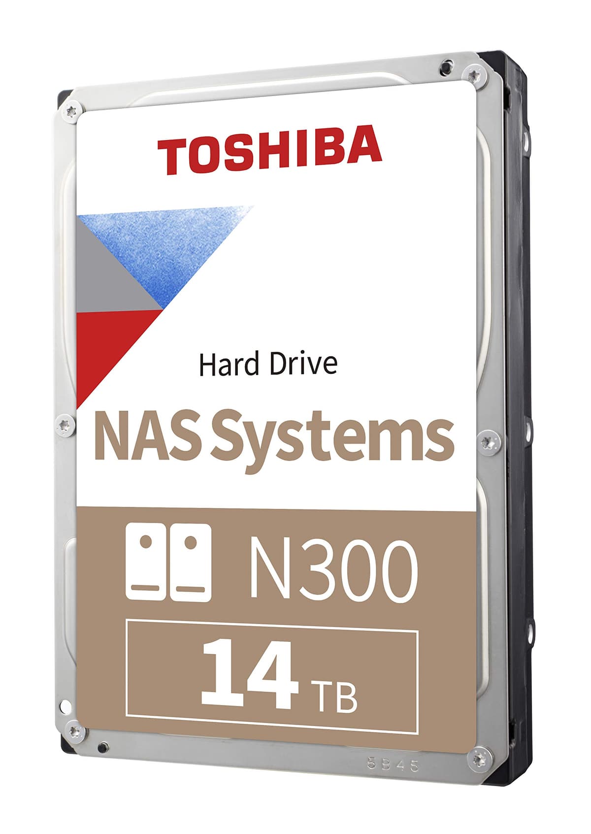 Toshiba N300 14TB HDD para NAS 3.5" 7200 RPM, SATA 6 Gb/s, 512MB Cache (HDWG31EXZSTA)