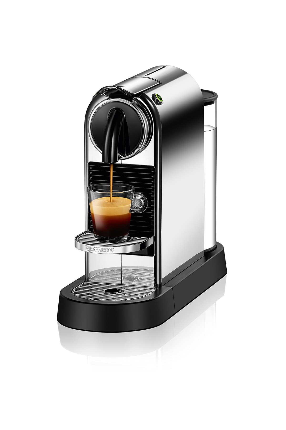 Nespresso Máquina de espresso CitiZ de De'Longhi, cromo EN167C