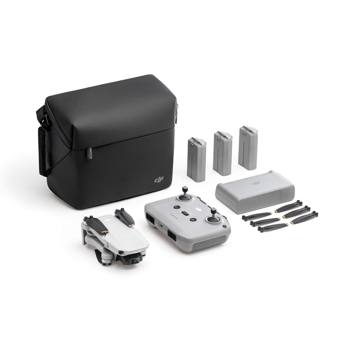 DJI Mini 2 Fly More Combo Quadcopter con Control Remoto CP.MA.00000306.01 (Renewed) CRT2DJIMINI2FMCRB