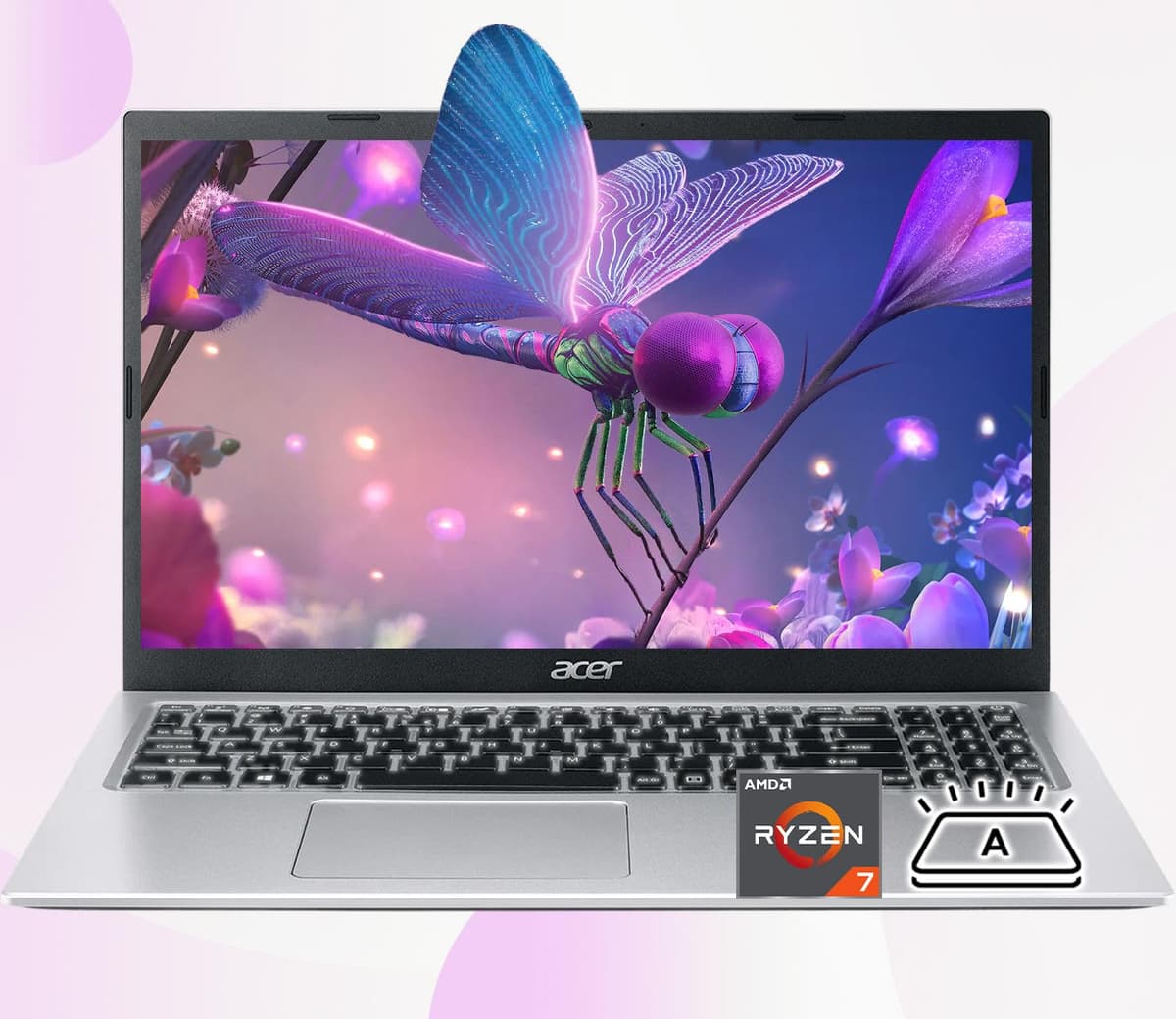 Acer Aspire 3 15.6" FHD | Ryzen 7 7730U | 64GB RAM | 2TB SSD | Backlit KB | Windows 11 Pro