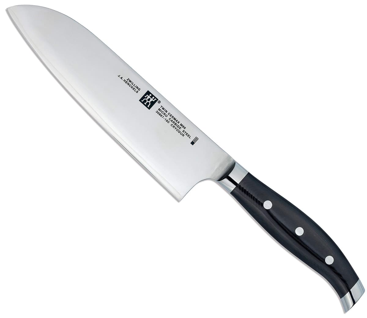 Cuchillo Santoku Zwilling J.A. Henckels Twin Cermax 7" negro 1001419