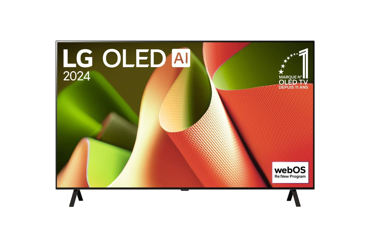 LG OLED 48B4 2024 | 48'' (121 cm) | OLED | Procesador α8 AI 4K | Dolby Vision y Atmos | Alexa OLED48B46LA.AEU