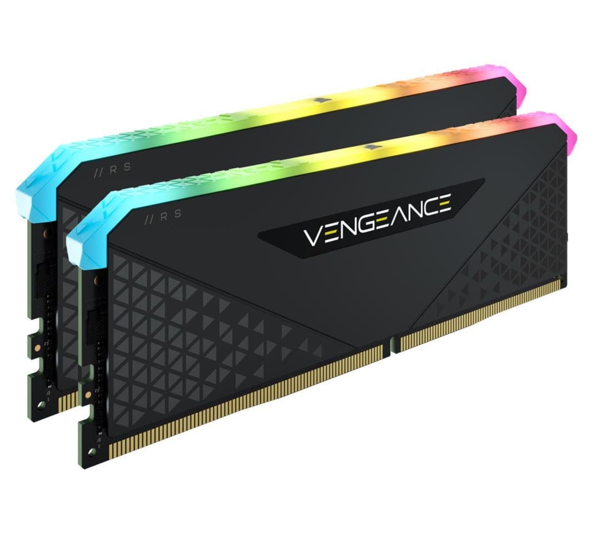 CORSAIR Vengeance RGB RS 32GB (2x16GB) DDR4 3600 (PC4-28800) C18 Memoria de Escritorio CMG32GX4M2D3600C18