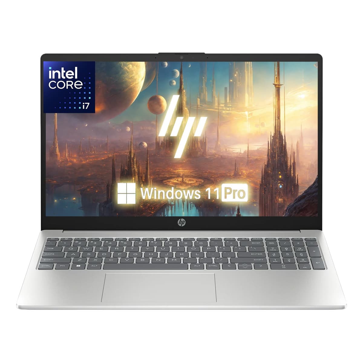 HP Pavilion 15.6" Laptop para Negocios y Estudiantes | Potente Intel Core i7-1255U hasta 4.7GHz | 32GB RAM - 1TB Almacenamiento (512GB PCIe SSD y 512GB Externo) | Webcam | Win11 Pro | Paquete WOWPC Business Laptop