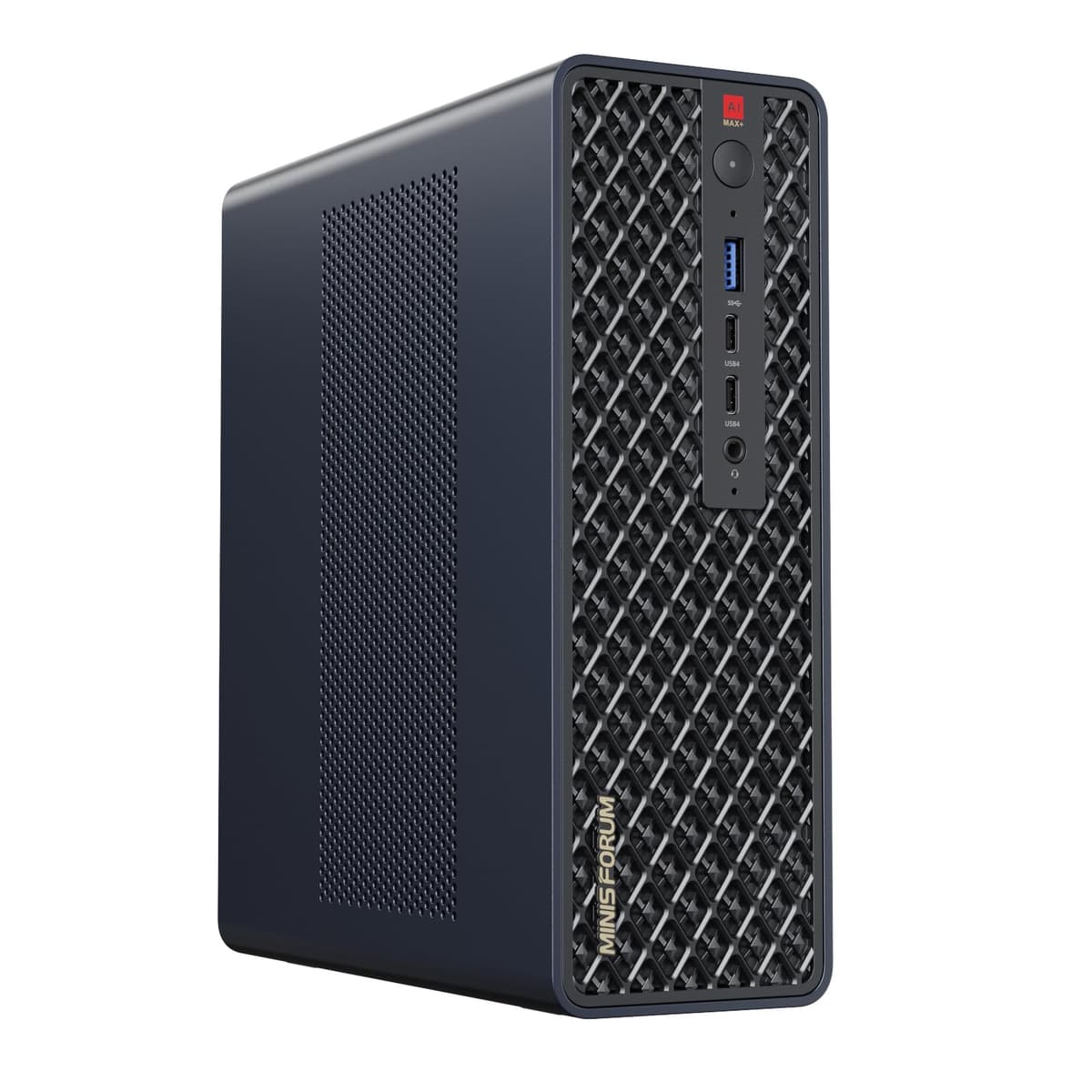 MINISFORUM MS-S1 Max Mini Workstation AMD Ryzen AI Max+ 395, 128GB LPDDR5, 2TB SSD, 5 salidas 8K, 2x10G RJ45, WiFi7 DeskMini