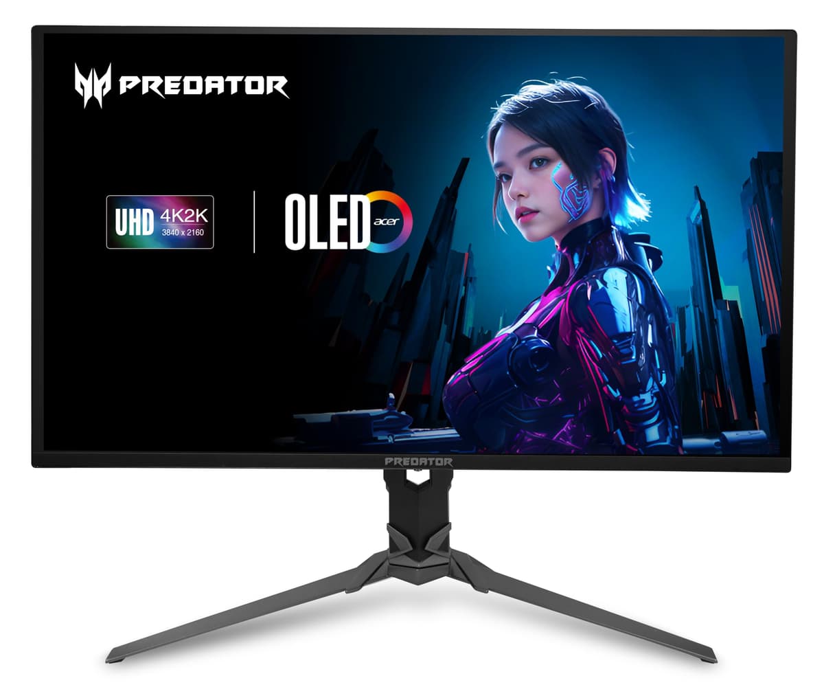 acer Predator X32 V2bmiiphx 31.5” UHD OLED Gaming Monitor - 4K 165Hz, 0.03ms, AMD FreeSync Premium Pro, VESA DisplayHDR True Black 400 UM.JXXAA.201