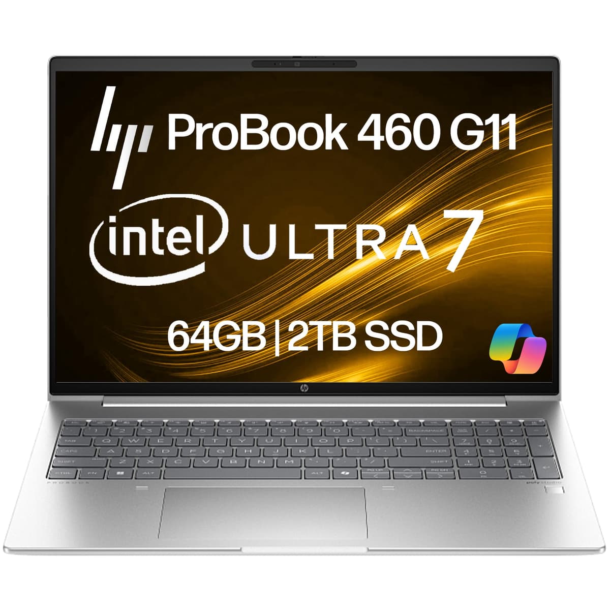 HP ProBook 460 G11 - Laptop Business 16” FHD+ Intel Ultra 7 155U, 64GB DDR5, 2TB NVMe, Win 11 Pro