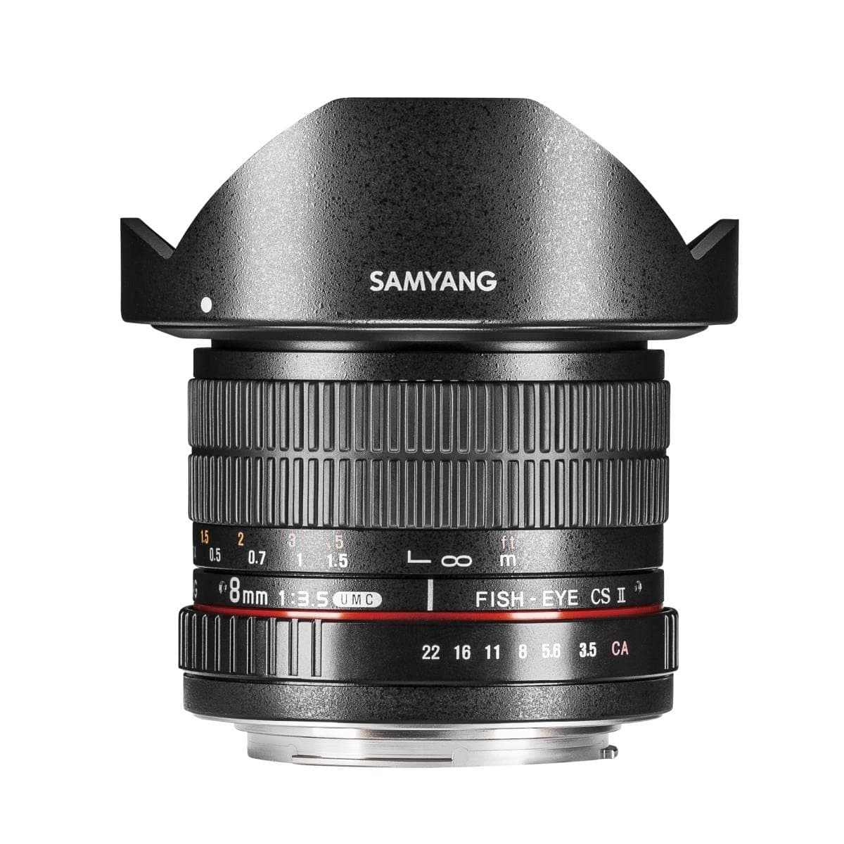 Samyang Lente ojo de pez 8 mm F3.5 de enfoque manual para Sony 7617