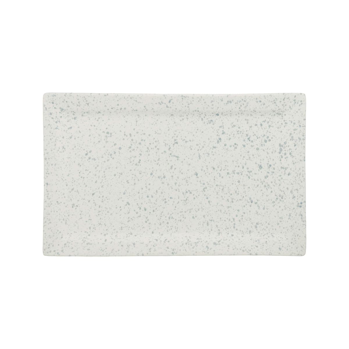 10 Strawberry Street Fuente Rectangular Whittier 17 x 11, Blue Speckle WTR-17-11REC-BS