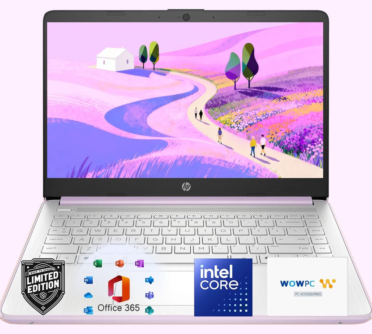 HP Ultrabook con Office 365 y Copilot AI • CPU Intel de 4 núcleos • 1.1 TB de almacenamiento (1 TB en OneDrive y 128 GB SSD) • 32 GB de RAM • Windows 11 sin auriculares