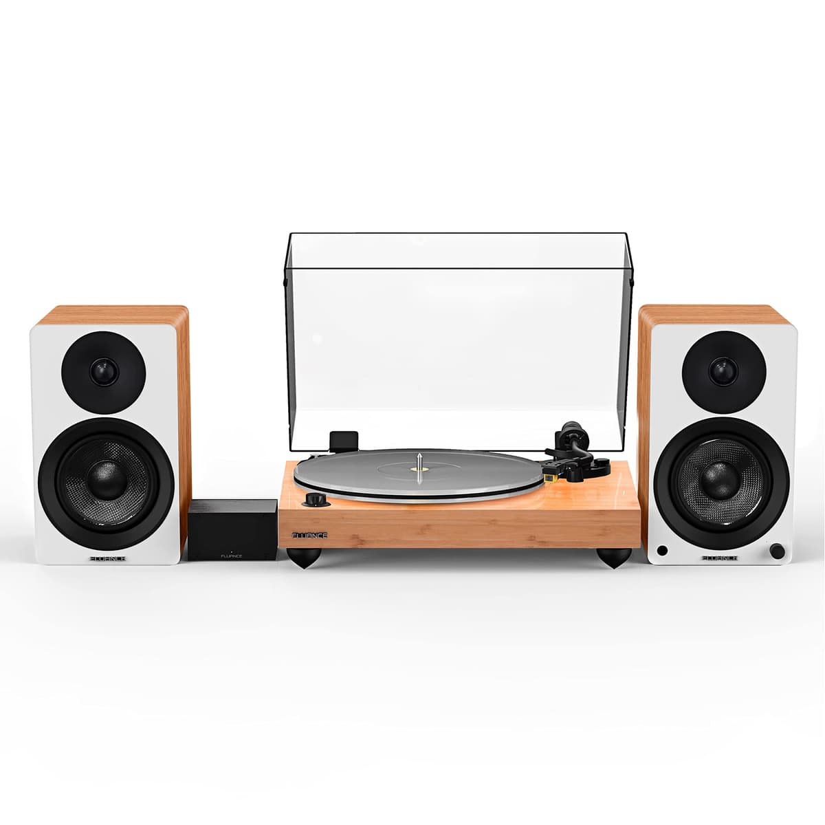 Fluance Reference RT85N Pack Lucky Bamboo - PA10 y Ai41 5" RT85NBPA41W