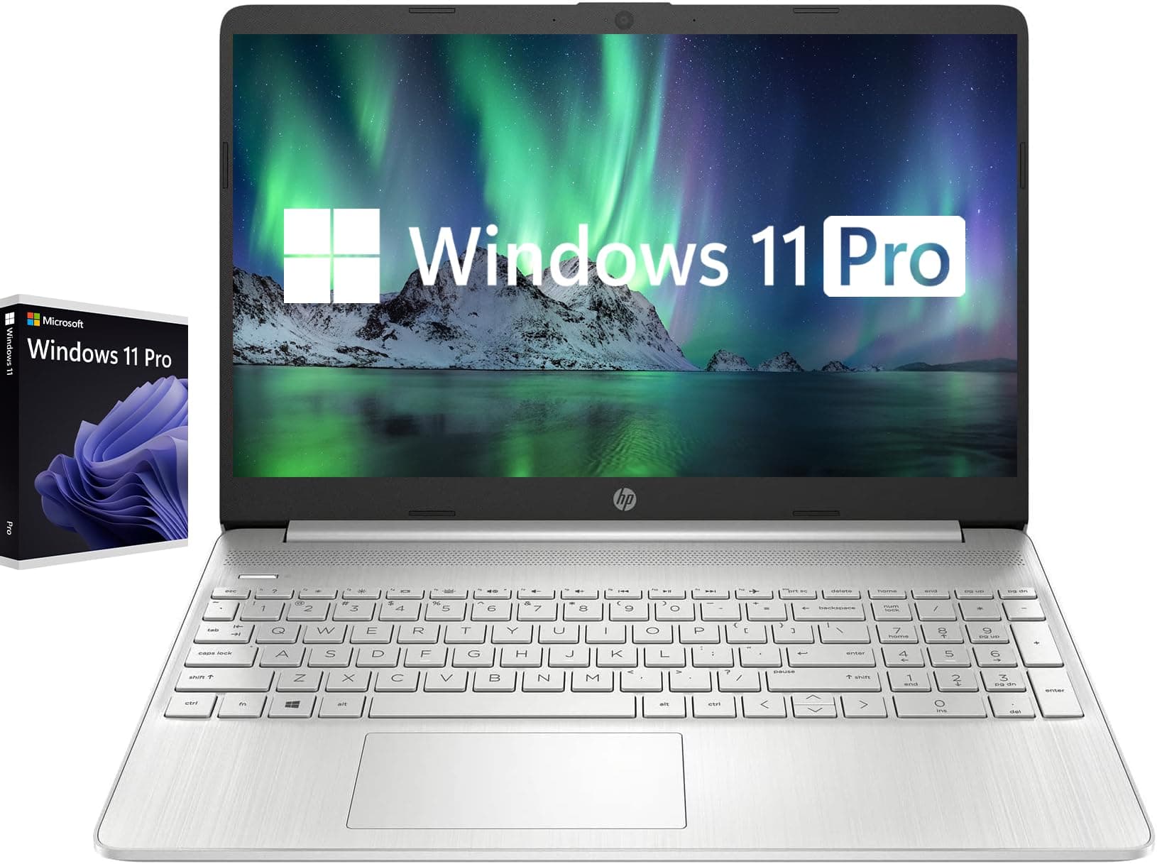 HP 15.6" Windows 11 Pro - Intel Core i5-1135G7, 36GB RAM, 1TB SSD, FHD hp laptop computer