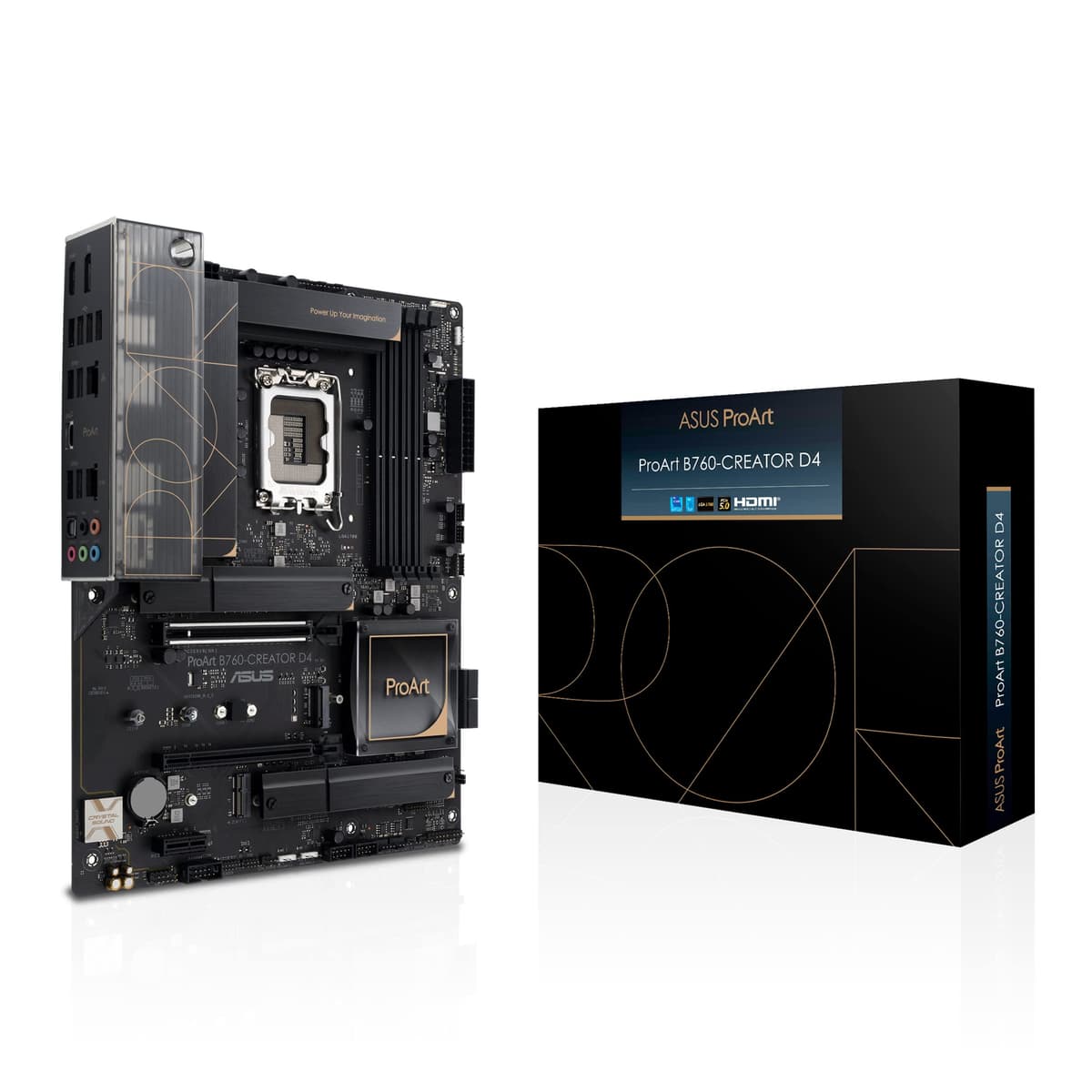 Asus Repuesto ProArt B760-Creator D4 Intel B760 LGA 1700 ATX, W128281411 (B760 LGA 1700 ATX) 90MB1DU0-M0EAY0