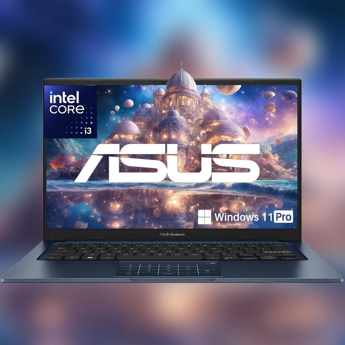 ASUS VivoBook Laptop | Procesador Intel 13ª generación de 6 núcleos hasta 4.5 GHz (Mejor que i7-1195G7) | 24 GB RAM | 512 GB SSD PCIe | Pantalla FHD de 14" | Bluetooth | HDMI | Delgado y Ligero | Windows 11 Pro Business Laptop