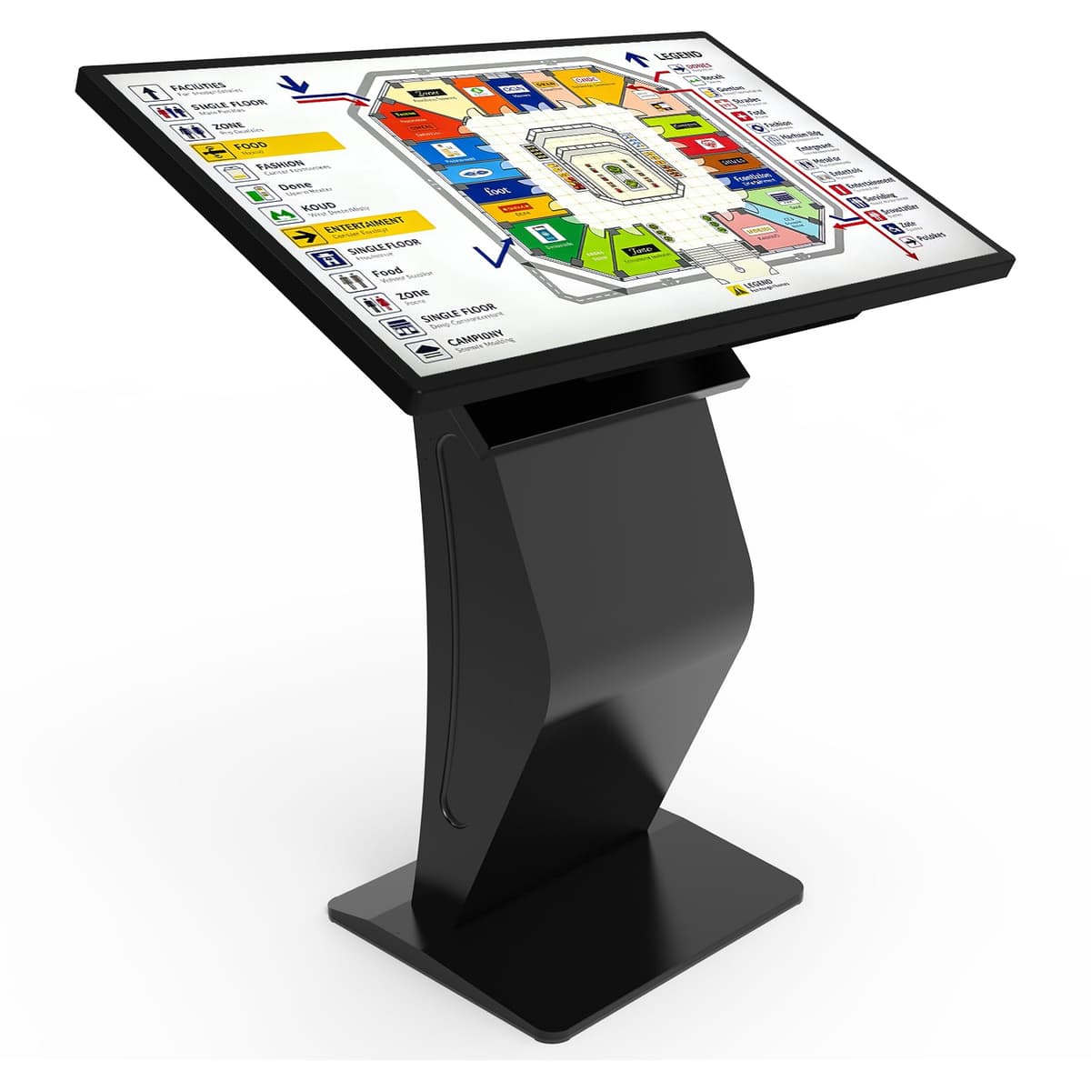 Pyimgus Kiosk Touch Screen 43" Interactivo PCAP 10pt para Señalización Digital Indoor, Navegación y Pedidos IDS43B