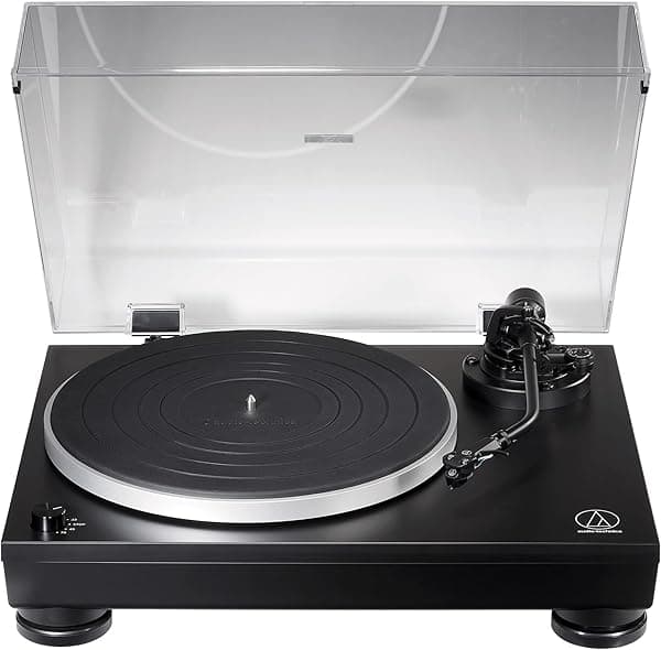 Audio-Technica AT-LP5X - Tocadiscos de accionamiento directo totalmente manual