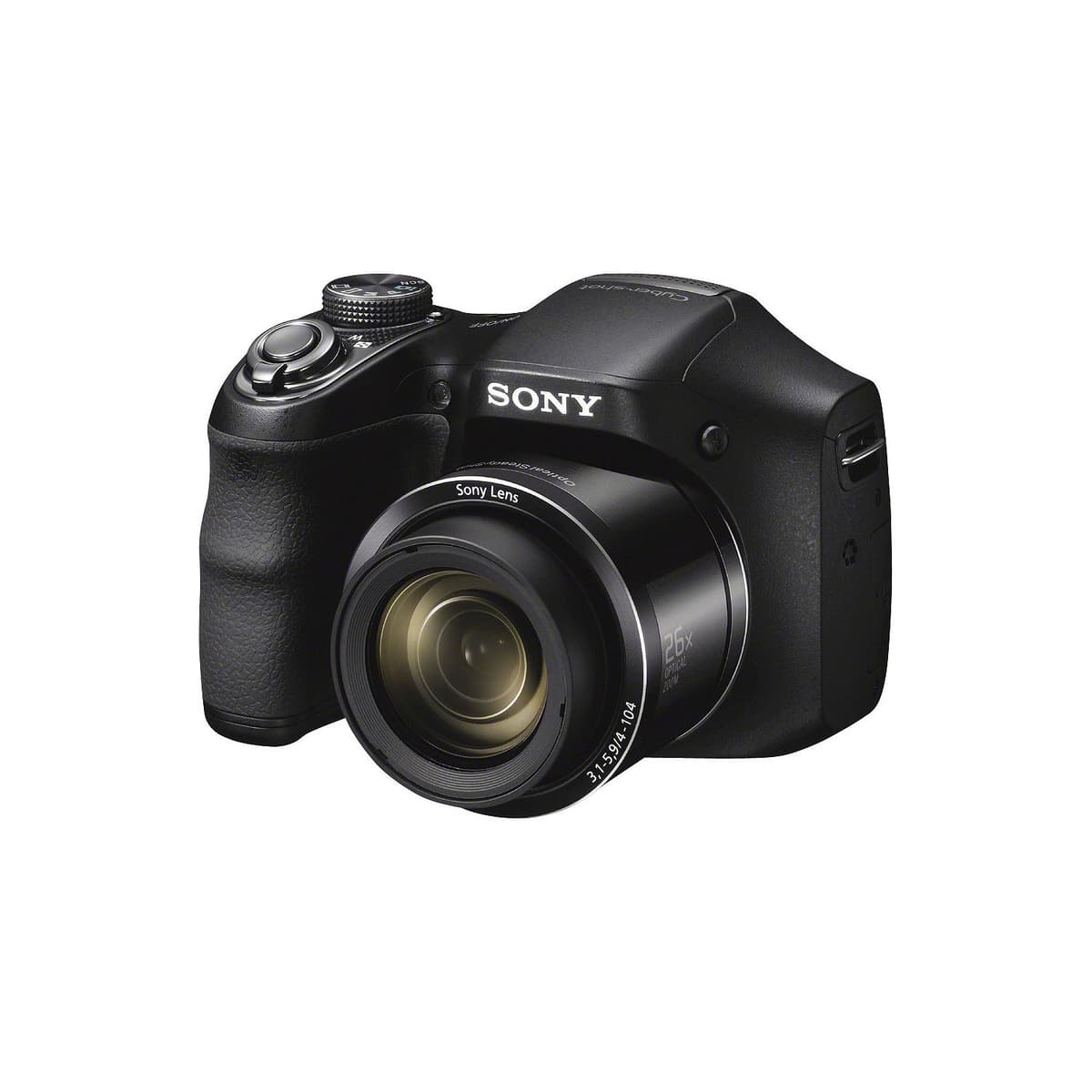 Sony Cybershot H200 20.1MP 26x Zoom Negro (Modelo Anterior) DSC-H200/B