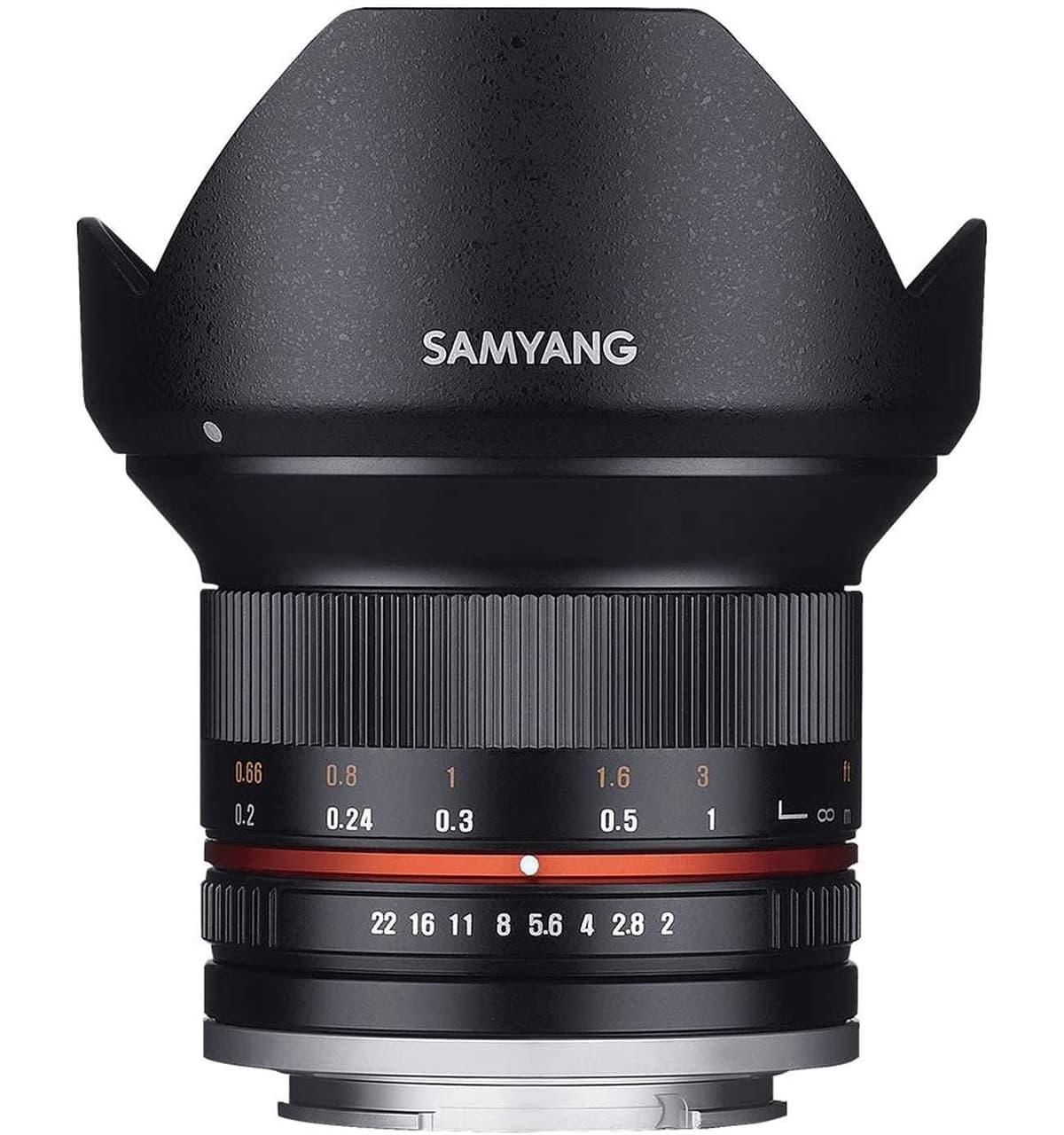 Samyang 12mm F2.0 NCS CS Lente Manual para Sony-E (Negra) 1220506101