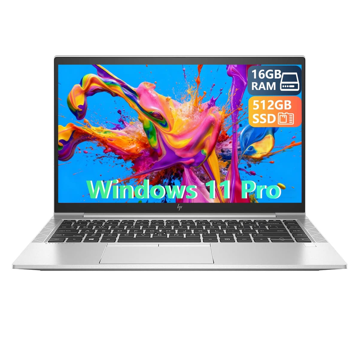 HP EliteBook 845 G7 portátil empresarial, Windows 11 Pro, 14" FHD (1920x1080), AMD Ryzen 5 Pro 4650 2.1 GHz hasta 4.0 GHz, 16 GB RAM, 512 GB SSD, teclado retroiluminado, cámara (reacondicionado)