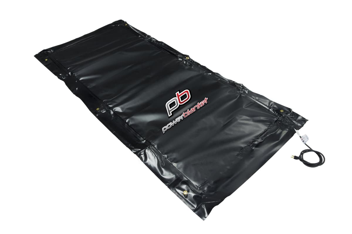 Powerblanket EH0310 manta aislada para descongelado de suelo y curado, 3' x 10' (acabado 4' x 11')