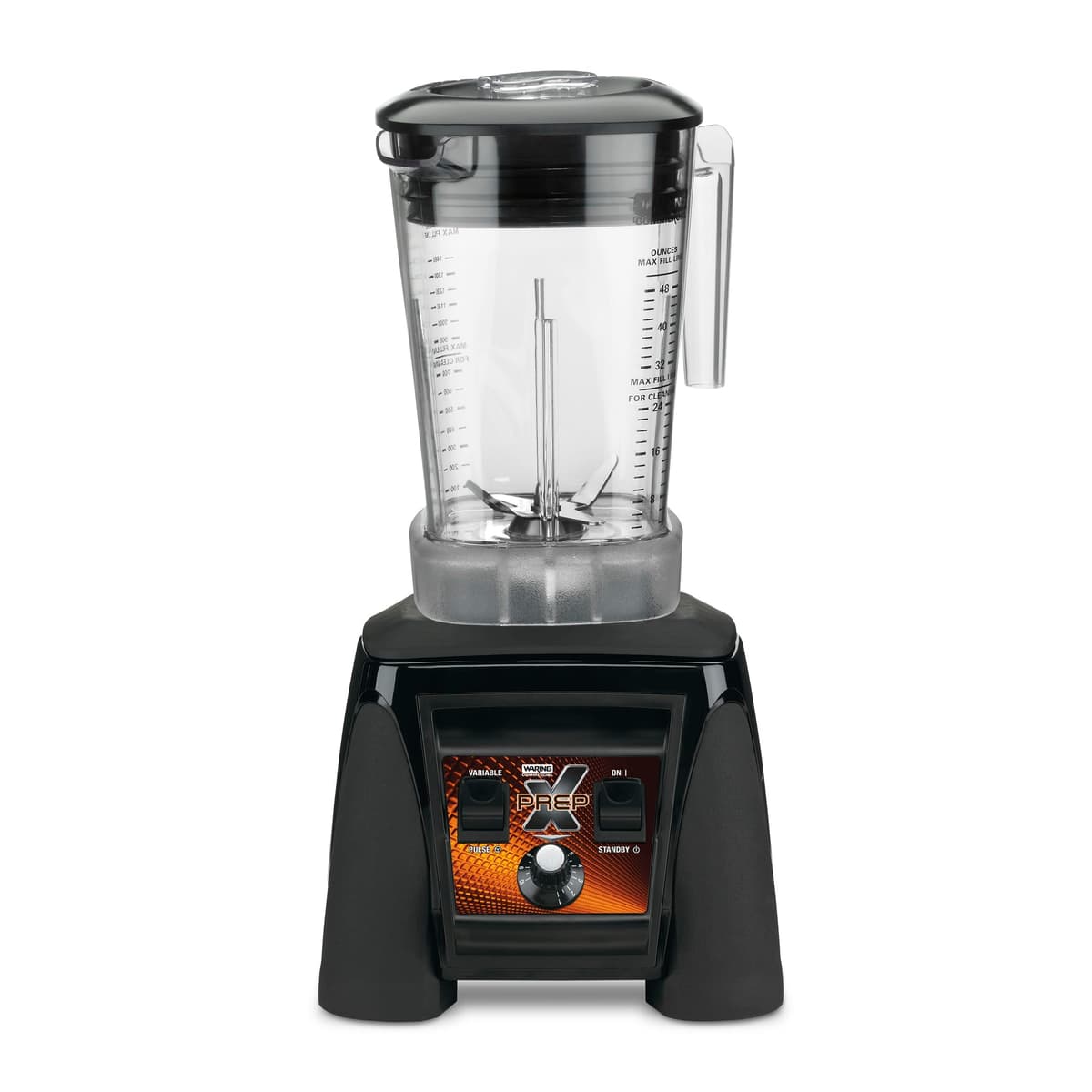 Waring Commercial MX1200XTXP 3.5 HP Blender con control de velocidad variable y jarra 48 oz