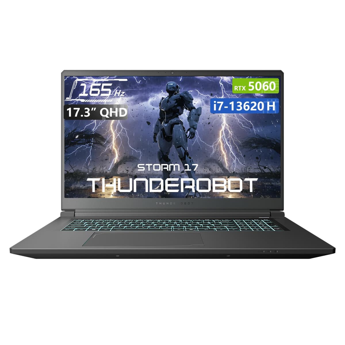 Thunderobot Storm 17 - Laptop gaming 17.3" QHD 165Hz, Core i7-13620H, RTX 5060