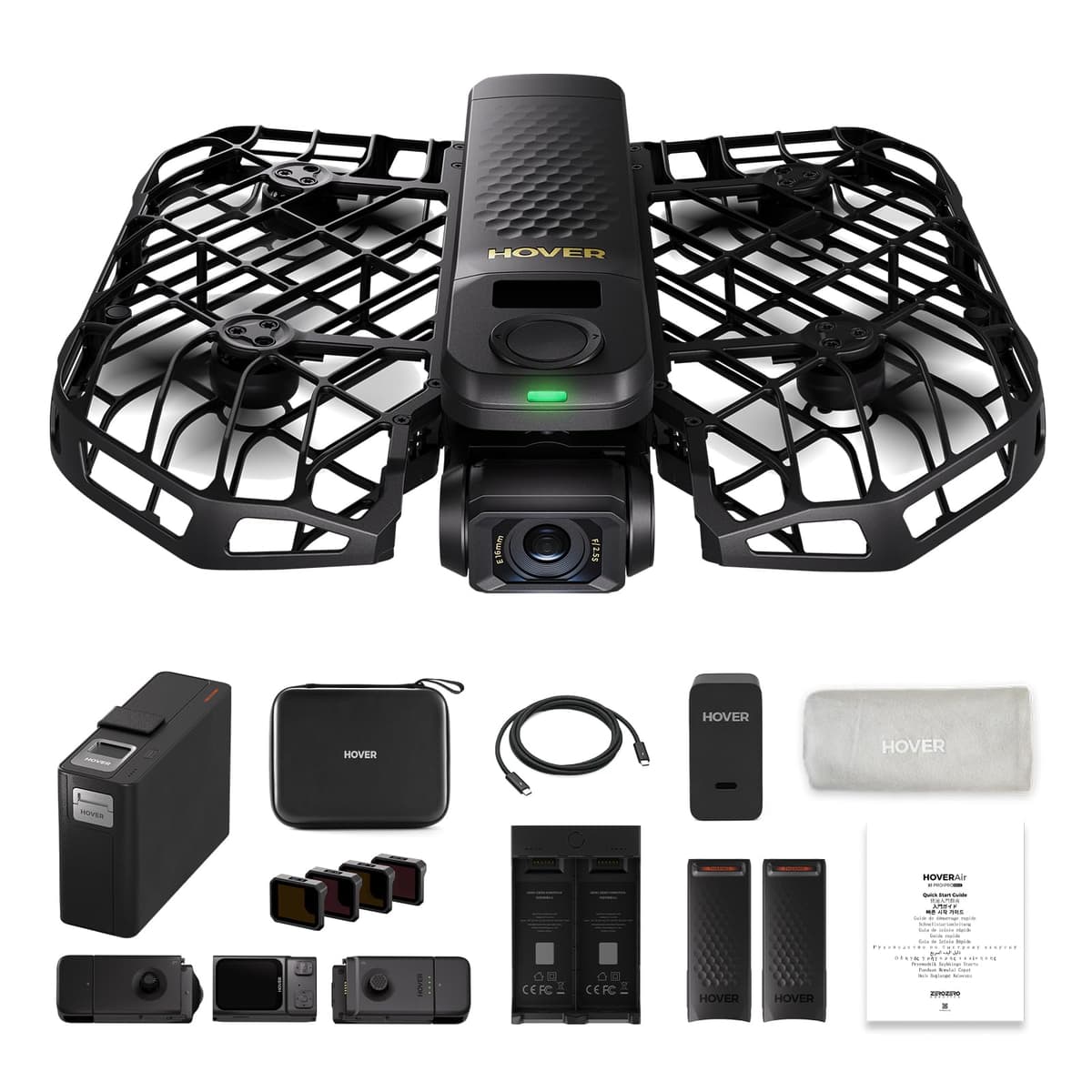 HOVERAir X1 PROMAX Drone con Cámara 8K, Plegable, Seguimiento 42 KM/H y SmoothCapture 2.0 (Skiing Combo) 003