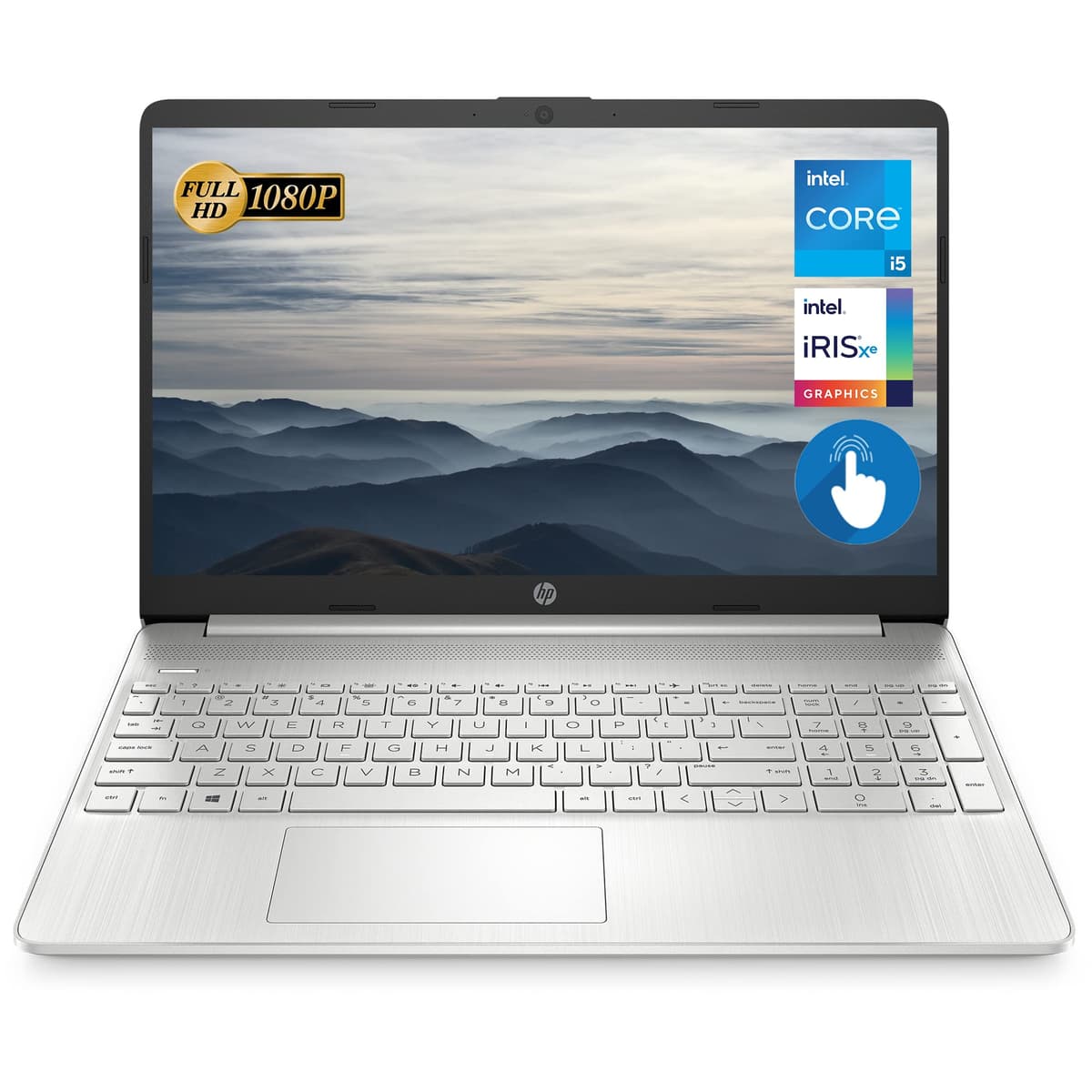 HP 2022 Notebook 15.6" FHD Touchscreen, Intel Core i5-1135G7, 64GB DDR4, 2TB SSD, Windows 11