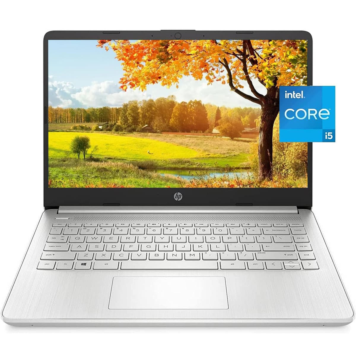 HP Laptop insignia táctil de 15.6" HD, Intel i3-1115G4 hasta 4.1GHz (mejor que i5-1035G4), 8GB RAM, 512GB NVMe SSD, carga rápida, teclado numérico, Bluetooth, Wi-Fi, HDMI, Windows 11 Home S, con accesorios GM