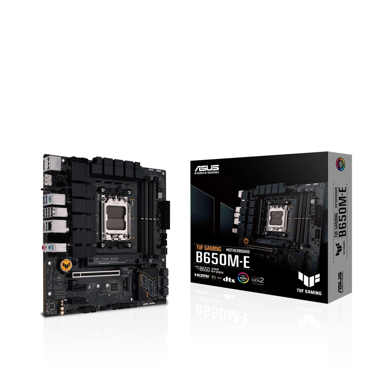 Repuesto Asus TUF Gaming B650M-E AMD B650 Socket AM5 Micro ATX, W128563756 (Socket AM5 Micro ATX) 90MB1FU0-M0EAY0