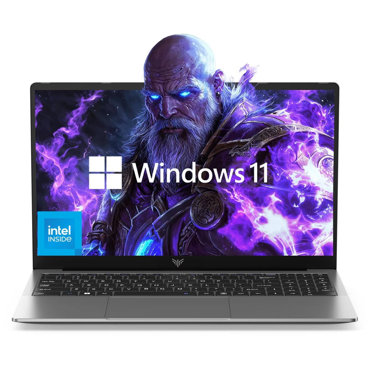 KAIGERR Portátil con Intel N-Series Windows 15.6" 16GB DDR4 512GB SSD WiFi 5 HDMI Tipo-C USB 3.2 Webcam Audio 3.5mm Teclado Numérico Portátil para Oficina y Estudiantes AX15