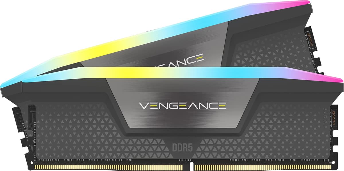 CORSAIR VENGEANCE RGB DDR5 64GB (2x32GB) 6000MHz CL40 - CMH64GX5M2B6000Z40