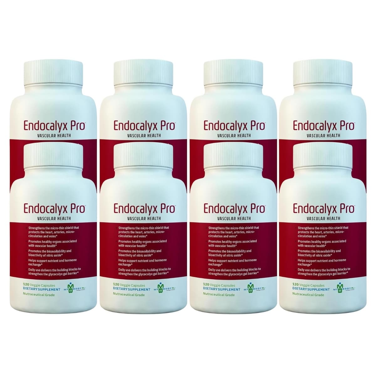 MYBODYRX Endocalyx Pro - Suplemento para Glycocalyx Endotelial, 120 cápsulas ENDOCALYX-PRO-8PK