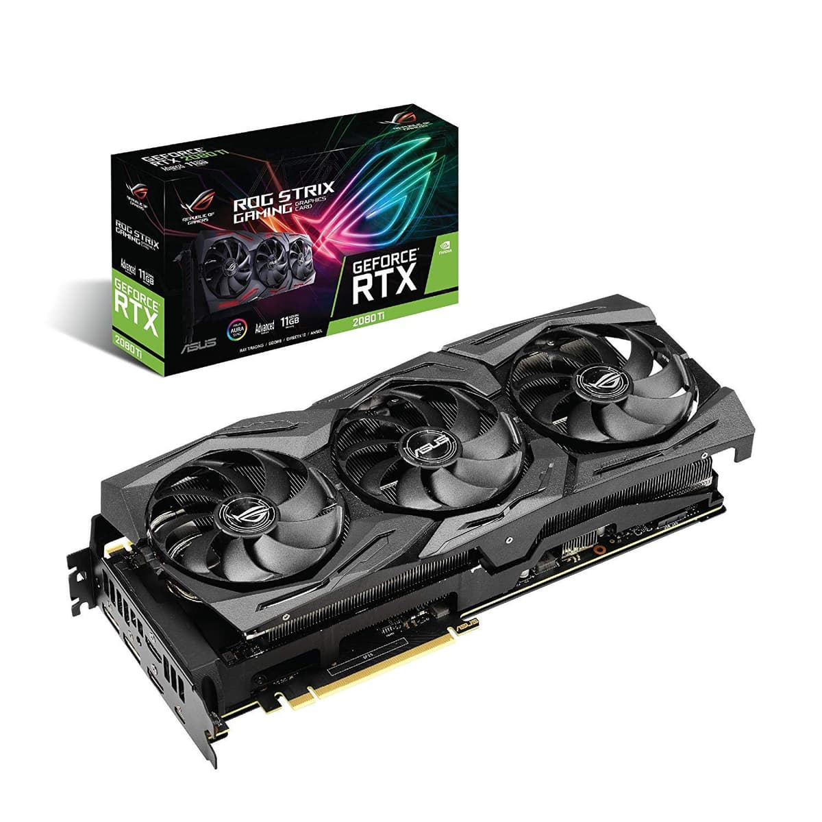 ASUS ROG Strix GeForce RTX 2080 Ti 11GB GDDR6 ROG-STRIX-RTX2080TI-A11G-GAMING