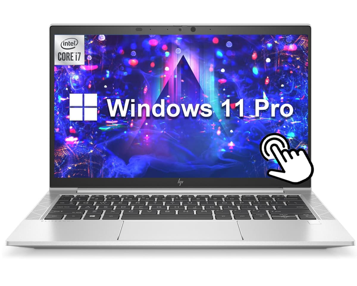 HP EliteBook 830 G8 con pantalla táctil, 13.3" Full HD, Intel Core i7-1185G7 de 11ª generación, 32 GB RAM, 512 GB SSD, cámara, teclado retroiluminado, HDMI, Windows 11 Pro (reacondicionado)