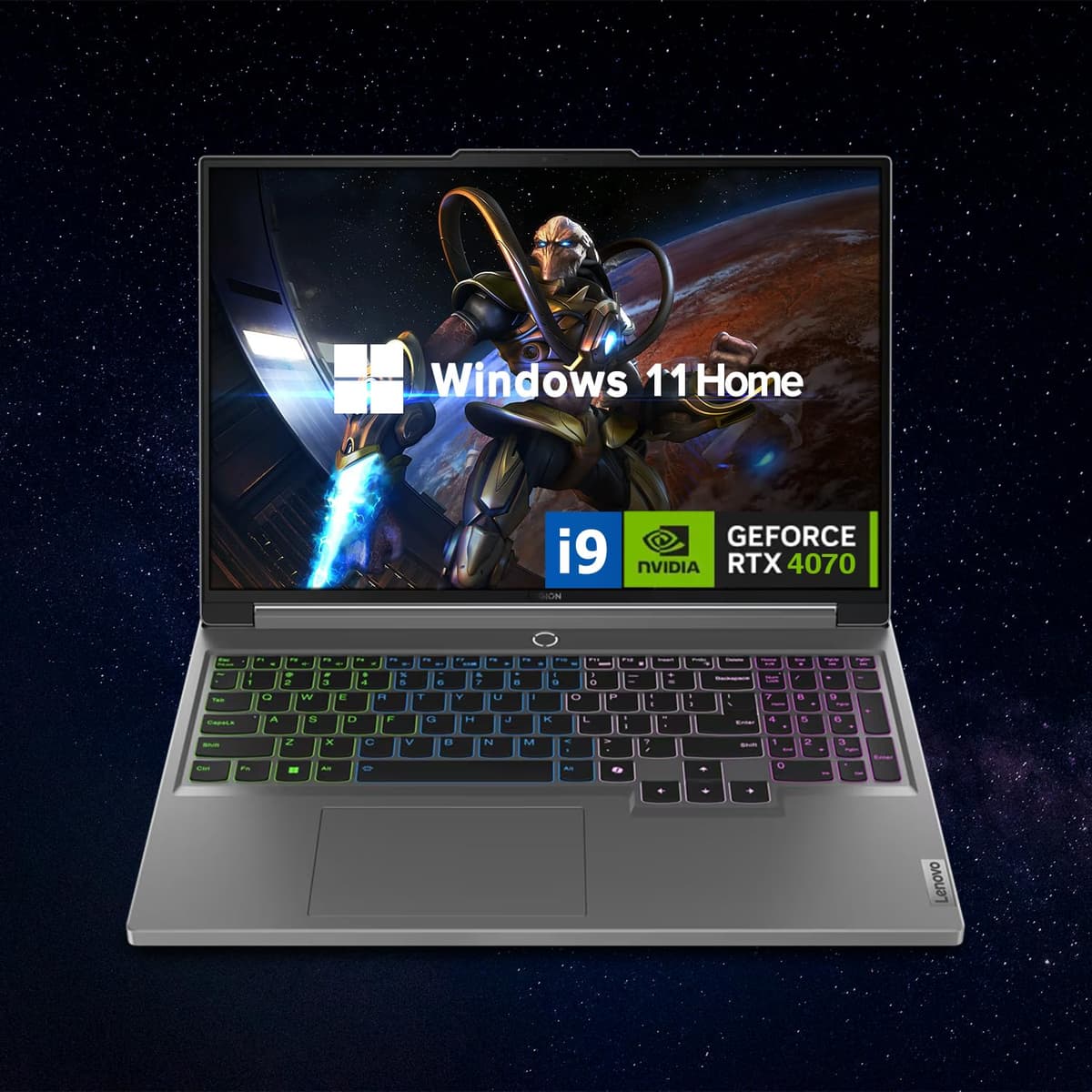 Lenovo Legion 16" QHD+ i9 RTX 4070 Gaming Laptop, 64GB RAM, 2TB SSD, Windows 11 Home Legion 5 16IRX9