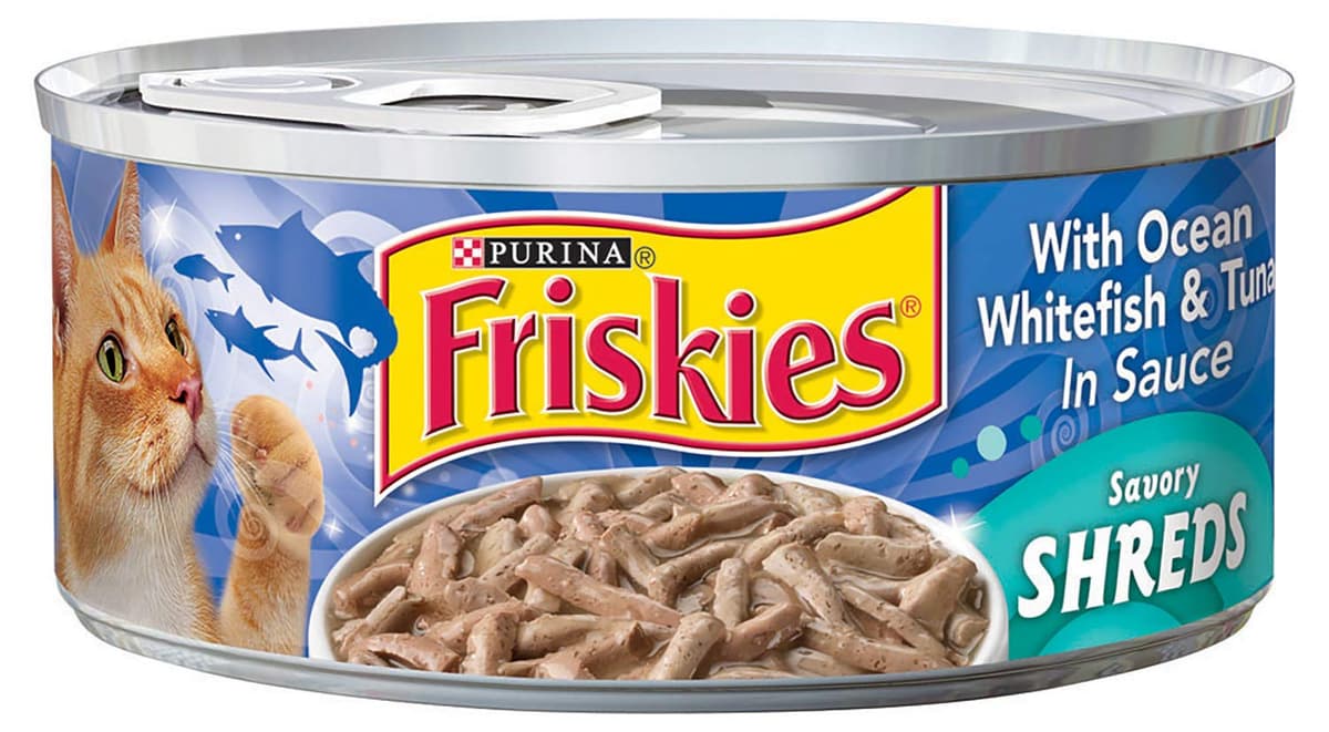 Friskies Comida para Gatos con Pescado Blanco del Océano y Atún, 5.5 Oz FBA_10369
