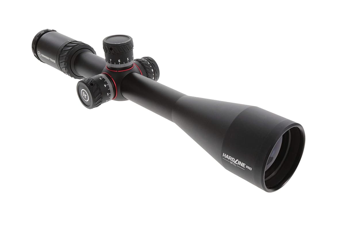 Crimson Trace Hardline Pro 4-16x50mm Riflescope FFP con Retícula MR1-MIL Iluminada y Zero Stop 01-01030