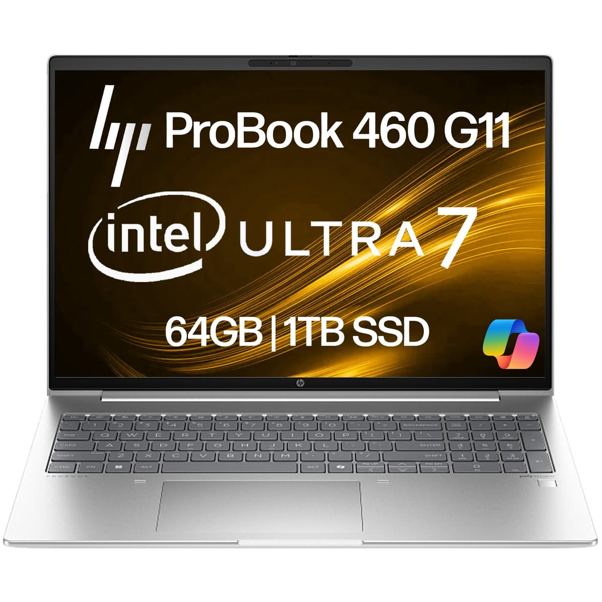 HP ProBook 460 G11 16" FHD+, Intel Core Ultra 7 155U, 64GB DDR5, 1TB NVMe, Wi-Fi 6E, Windows 11 Pro