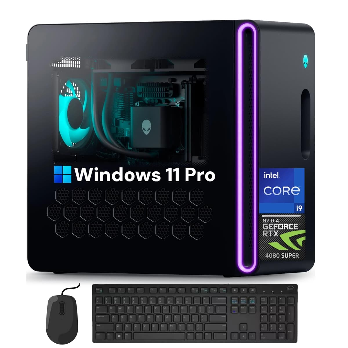 Alienware Aurora R16 Desktop, Intel i9-14900KF, RTX 4080 SUPER 16GB, 64GB DDR5, 8TB SSD+2TB HDD, Windows 11 Pro