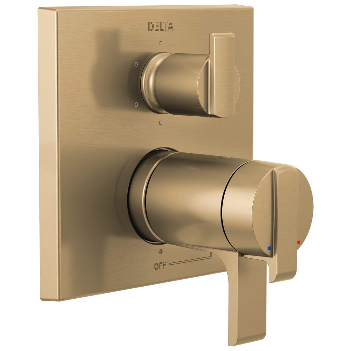 DELTA TempAssure 17T T27T967-CZ Juego de Trim para Ducha con Diverter, Champagne Bronze