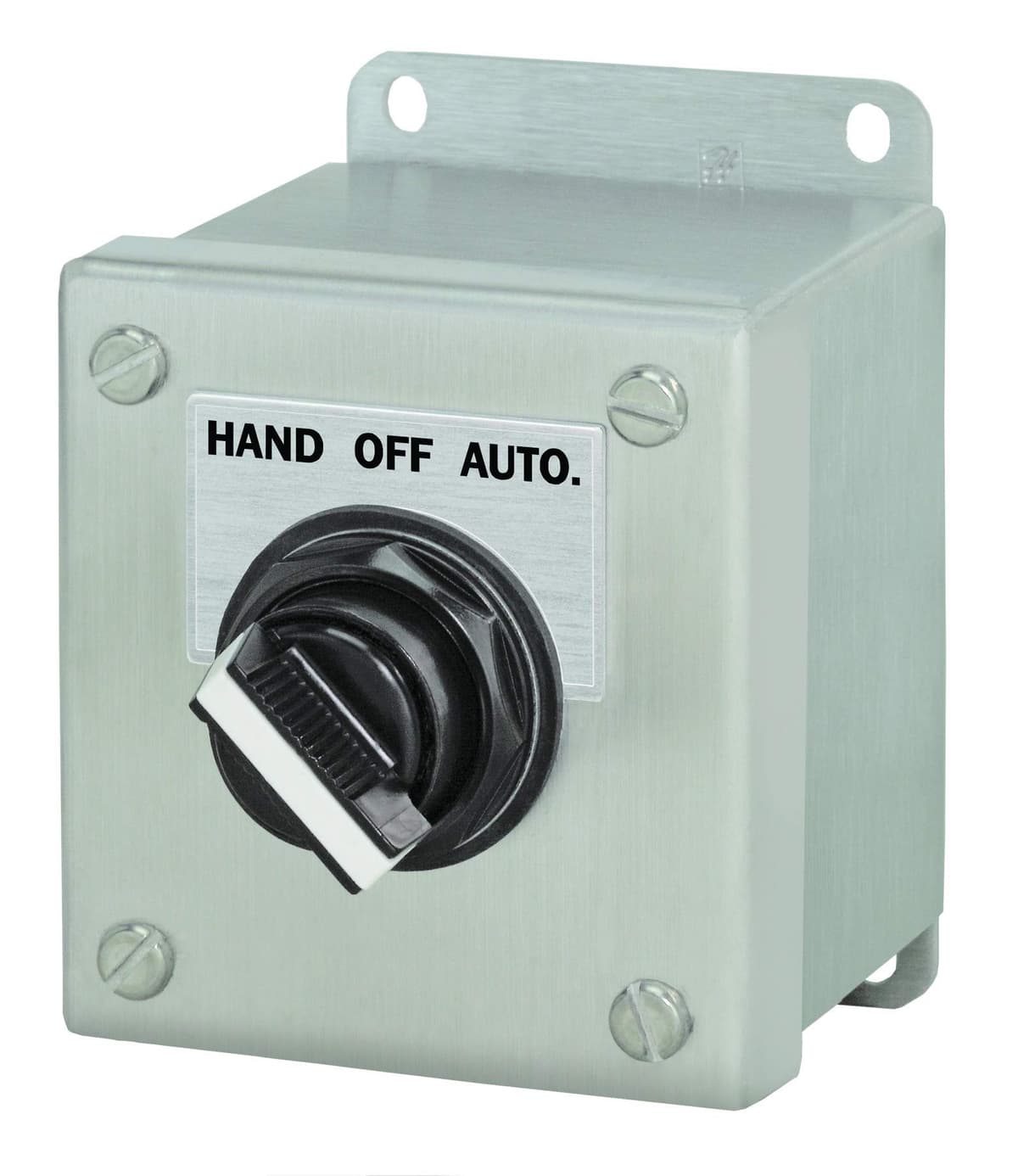 Siemens 52C156S Estación de control selector 3 posiciones, Inox NEMA 4X, Etiqueta HAND-OFF-AUTO, 1NO-1NC